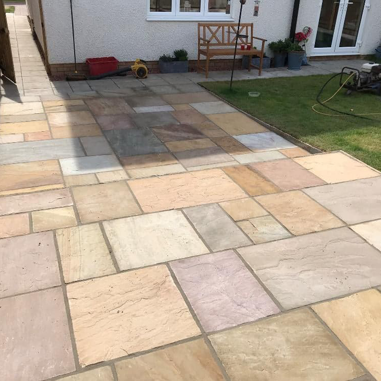 Gardening and Landscaping Services Natural stone paving